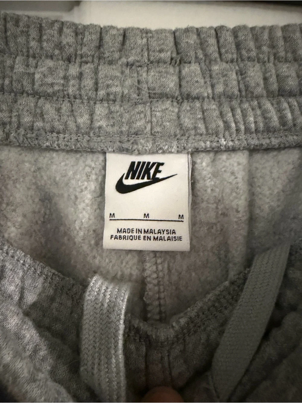 Nike Kids Grey Heather Fleece Joggers
